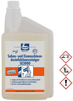 Dr. Becher 1690000 Sahne- und Eismaschinenreiniger 1 L f&uuml;r Sahne- und Eismaschinen, bis zu 200 L Anwendungsl&ouml;sung