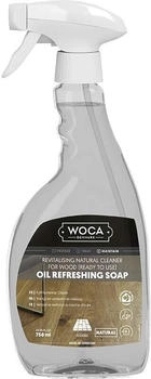 WOCA Oil Refresher Spray Holzbodenseife, Reinigungund Holzpflege 0,75 l natur