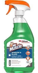 Mr Muscle Glasreiniger Fenster und Glas, Spray, mit Essig, 750ml