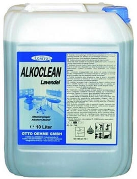 Lorito Wischpflege Alkoclean Lavendel 144 10 Liter