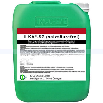 Ilka SZ (salzsäurefrei) 10 Liter Kanister