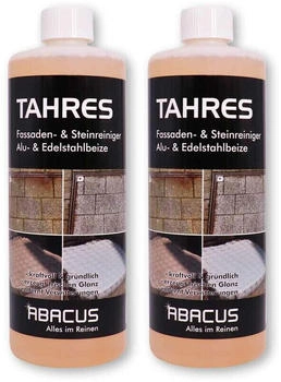 Abacus 2x 1000 ml Tahres Fassadenreiniger Steinreiniger (7691.2)