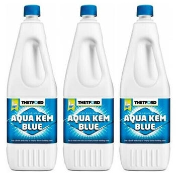 Thetford 3 x Aqua Kem Blue Sanitärflüssigkeit wc Zusatz 2 Liter