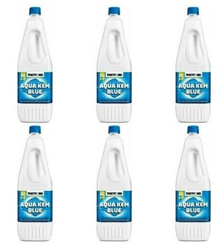 Thetford 6 x Aqua Kem Blue Sanitärflüssigkeit wc Zusatz 2 Liter