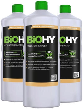 BiOHY Spezial Polsterreiniger (3x1l Flasche) 007-003