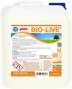 Arcora Biologischer Reiniger und Geruchstilger BIO-LIVE, 5L - 01082-05