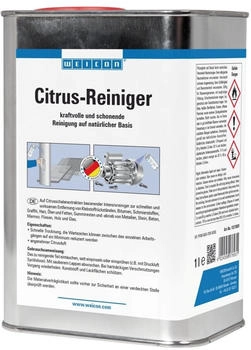 WEICON Citrusreiniger Universalreiniger auf Citrusschalen-Extrakt 1 L transparent