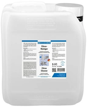 WEICON Citrusreiniger | Universalreiniger auf Citrusschalen-Extrakt | 5 L | transparent
