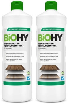 BiOHY Wischroboter Reinigungsmittel 2er Pack (2 x 1 Liter Flasche