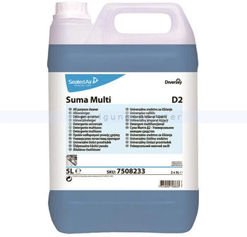 Diversey Universalreiniger Suma Multi D2 5 L konzentrierter Universalreiniger für alle Küchenoberflächen