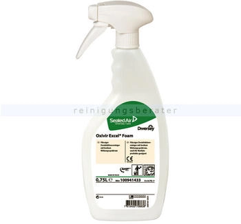 Diversey Oxivir Excel Foam 0,75 L für nicht-invasive Medizingeräte & nicht-poröse Oberflächen
