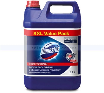 Diversey Domestos Professional Original Extended Germ-Kill 5 L Hygienereiniger mit Desinfektion auf Chlorbasis