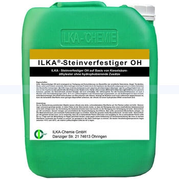 Ilka Steinverfestiger OH 10 Liter Kanister Spezialvertiefer von Farbe und Struktur