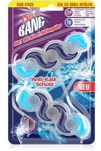 Cillit Bang WC-Duftsp&uuml;ler Kraft-Aktivsp&uuml;ler Duo, Anti Kalk, frischer Ocean-Duft, 2 St&uuml;ck