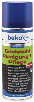 Beko TecLine Edelstahl Reinigung + Pflege 400 ml