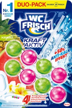 WC Frisch WC-Steine Kraft Aktiv Hawaii (2 St)