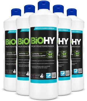 BiOHY Profi Fensterreiniger (6x1l Flasche)