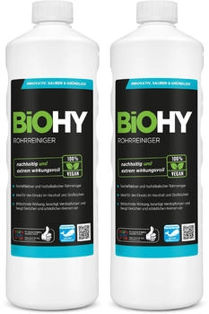 BiOHY Rohrreiniger (2x1l Flasche)