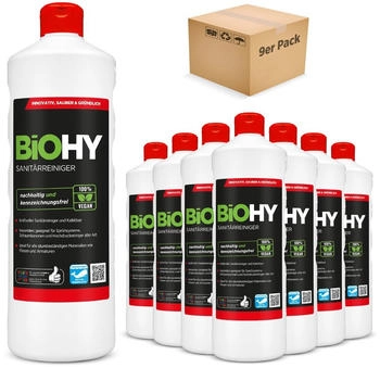 BiOHY Sanit&auml;rreiniger (9x1l Flasche)