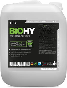 BiOHY Edelstahlreiniger (10l Kanister)