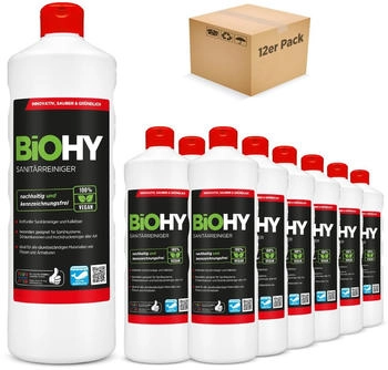 BiOHY Sanit&auml;rreiniger (12x1l Flasche)