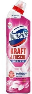 Domestos WC-Reiniger Kraft und Frische WC Gel, Floral Fresh, beseitigt 99,9% der Bakterien, 750ml