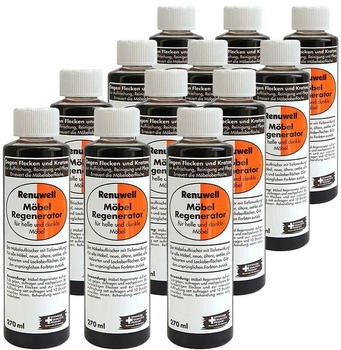 Renuwell Möbel-Regenerator Holzpflegemittel Spar-Set 12 x 270 ml