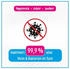 Poliboy Hygiene Reinigungstuch Desinfektionstuch 32 x 32 cm wirkt gegen Viren & Bakterien, Inaktiviert 99,9 % der Keime