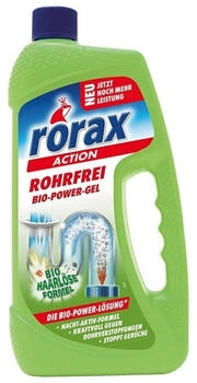 Rorax Rohrfrei Bio-Power-Gel 1 Liter - L&ouml;st selbst Haare auf