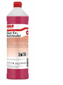 FALA Haar-Ex Rohrteufel alkalischer Abflussreiniger 1 l Flasche