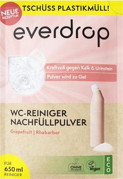 everdrop WC Reiniger Nachfüllpulver 35g
