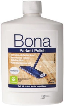Bona Parkett Polish gloss Parkettpflege, glänzend WP511071015 , 710 ml - Flasche