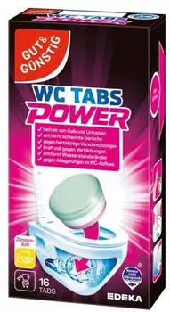 Gut & Günstig WC-Tabs frisch, 16 St. (5663586009)