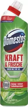 Domestos WC-Reiniger Kraft & Frische Gel 68795584 , 750 ml Lime Fresh