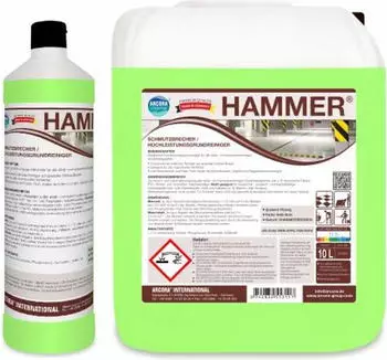 Arcora Hammer Schmutzbrecher-Hochleistungsgrundreiniger, 10 L - 01041