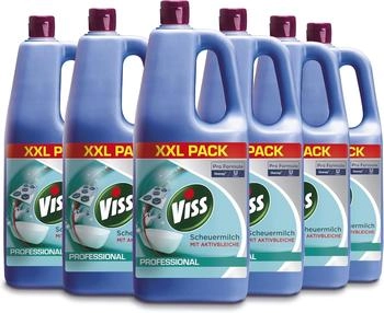Diversey Viss Professional Aktiv Scheuermilch 6 x 2 Liter Flasche