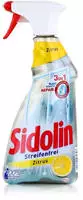 Sidolin Glasreiniger Zitrus, gebrauchsfertig, mit Abperleffekt, Spray 0,5 Liter,