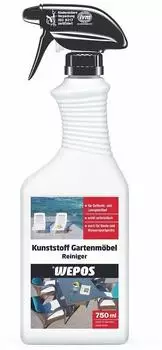 Wepos Kunststoff Gartenmöbel Reiniger 0,75 l