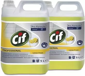 Diversey Cif Professional Allzweckreiniger Zitrus 2 x 5L