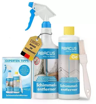 Abacus Schimmelentferner Spray & Gel mit Pinsel (7819)