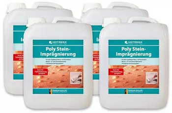 Hotrega Poly Stein Impr&auml;gnierung 5L Sets Menge:4