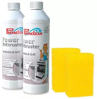 Pastaclean Power Entkruster Backofenreiniger, 2x 1 Liter