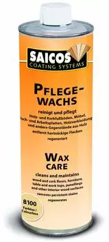 Saicos Pflegewachs für geölte Oberflächen Farblos (8100) 1 Liter