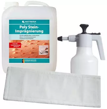 Hotrega Poly Stein Impr&auml;gnierung 5L, Druckspr&uuml;her, Mopp