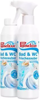 Pastaclean Bad & WC Frischezauber Duftspray (Meeresbrise), 2x 250ml