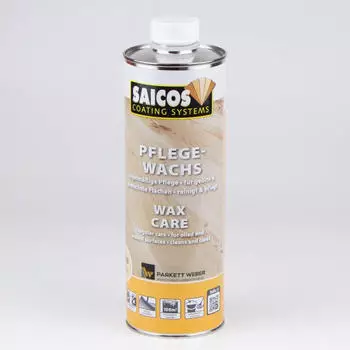 Saicos Pflegewachs für geölte Oberflächen Weiß (8111) 1 Liter