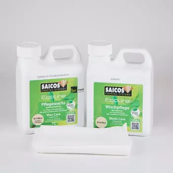 Saicos Ecoline Fußboden-Pflegeset für geölte Oberflächen (8310)