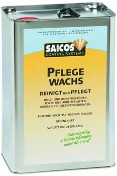 Saicos Pflegewachs für geölte Oberflächen Farblos (8100) 10 Liter