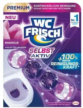 WC Frisch Selbst Aktiv Violettspüler Magnolie 50 g