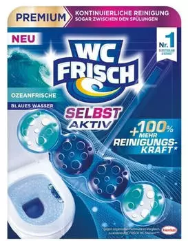 WC Frisch Selbst Aktiv Blauspüler Ozeanfrische 50 g